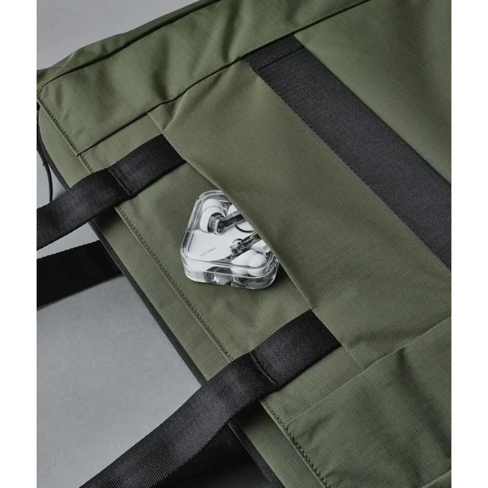 NWT Alpaka Metro Weather-Resistant Shopping Tote Laptop Bag Green | Axoflux 210D